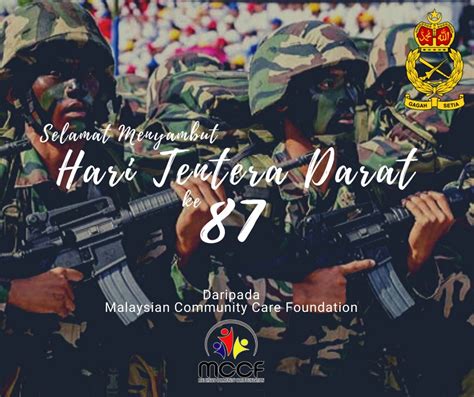 Ulang Tahun Tentera Darat Ke 87 Malaysian Community Care Foundation