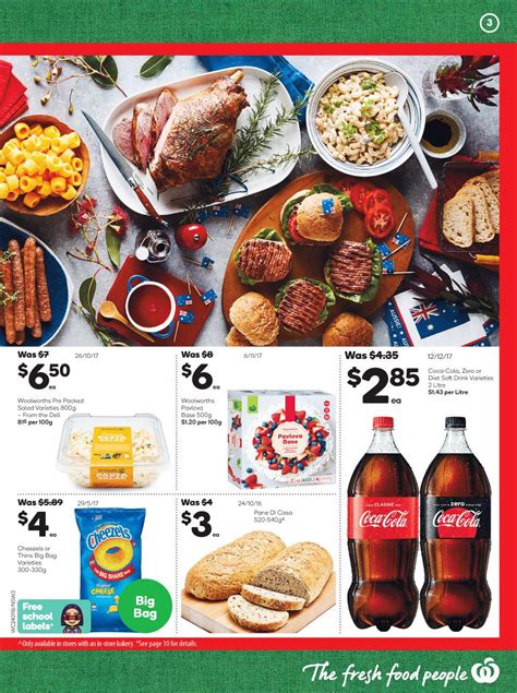 The latest version of the newsletter is needed. Woolworths Catalogue 24 - 30 January 2018