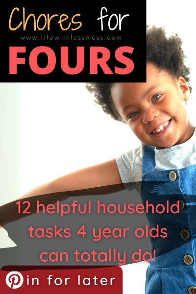 Chores For 4 Year Olds 12 Tasks They Can Totally Do