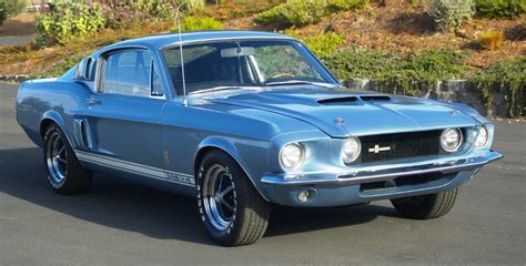 1967 Shelby Gt500 Brittany Blue 70000 Original Miles For Sale
