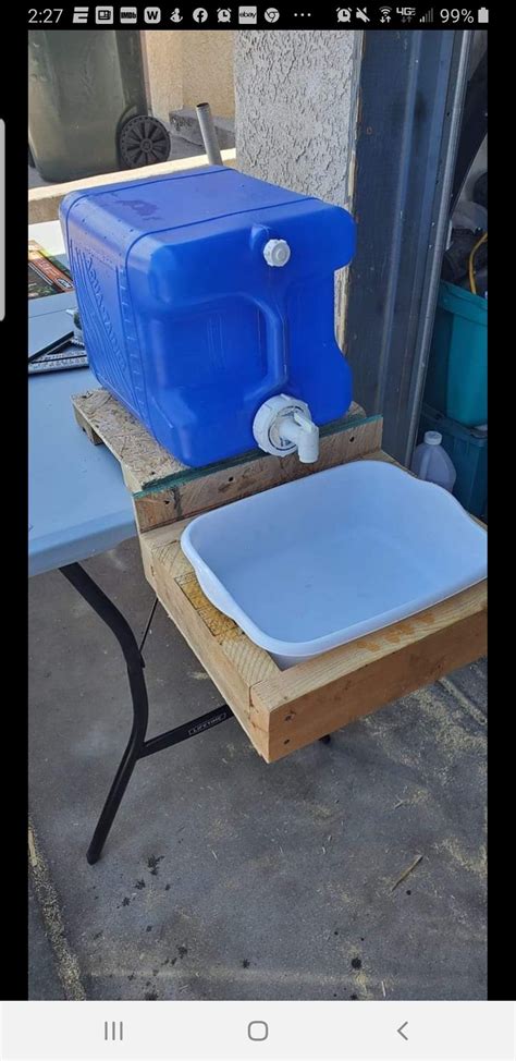 Diy Portable Sinks For Camping Jacquelynn Dillon