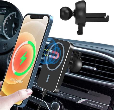 Magnetic Wireless Car Charger Bracket 15w Suitable For All Iphone 12