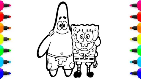 Sünger Bob Ve Patrick Nasıl çizilir Nasıl Boyanır Spongebob And