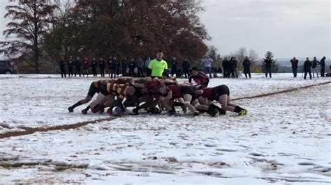 Rugby In Snow 2018 Youtube