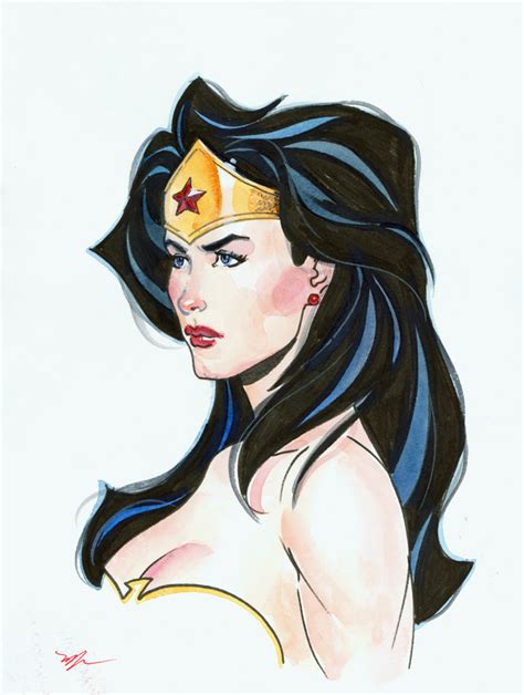 Wonder Woman Watercolor By Michaeldooney On Deviantart