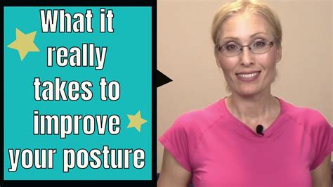 What It Really Takes To Improve Your Posture The Posture Specialist Youtube