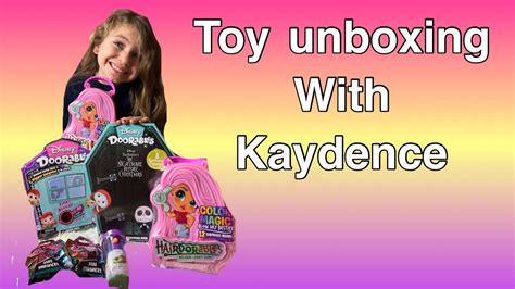 Toy Unboxing With Kaydence Youtube