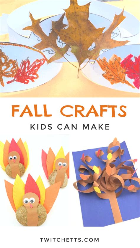 60 Fall Crafts For Kids Easy Project Ideas For Autumn Twitchetts