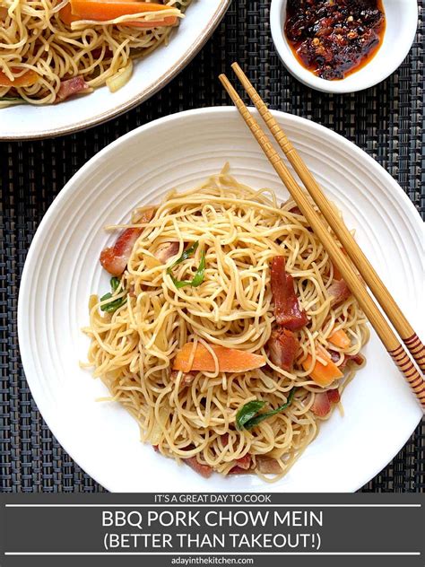 Deliciously Easy Bbq Pork Chow Mein Better Than Takeout