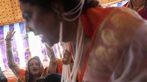 photos indian transgender activist shakes up kumbh with kinnar akhara india news photos