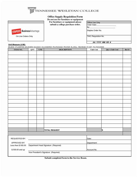Office Supply Order Form Template Luxury Best S Of Fice Supply Order