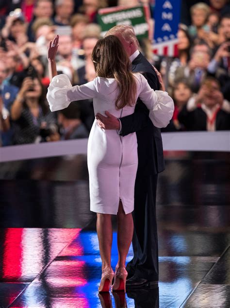 Melania Trumps Speech May Not Have Been Original But Her Dress Was The New York Times