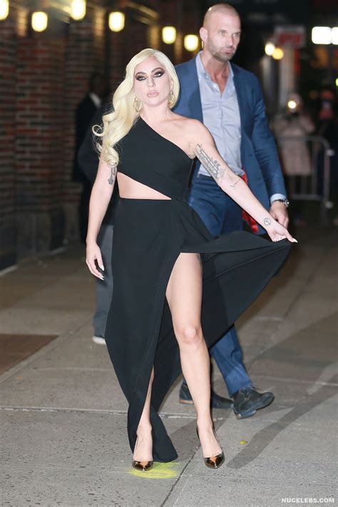 Lady Gaga Cameltoe Panties Upskirt Photos