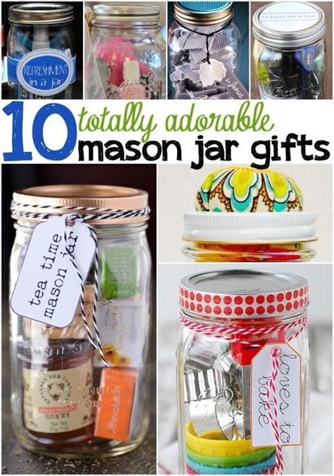 10 Super Cute Mason Jar Ts