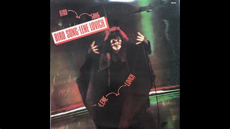 Lene Lovich Bird Song 1979 Vinyl YouTube