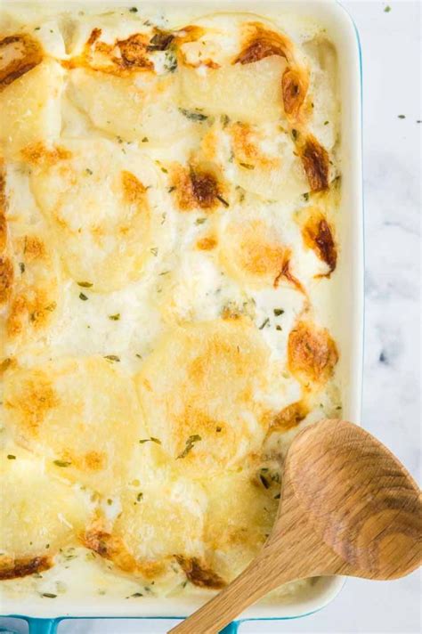 Extra Creamy Easy Scalloped Potatoes Recipe Video West Via Midwest