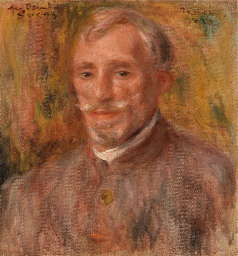 Pierre Auguste Renoir Portrait Of Félix Hippolyte Lucas