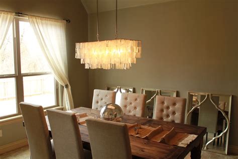 The Peak Of Très Chic Rustic Glam Dining Room Update