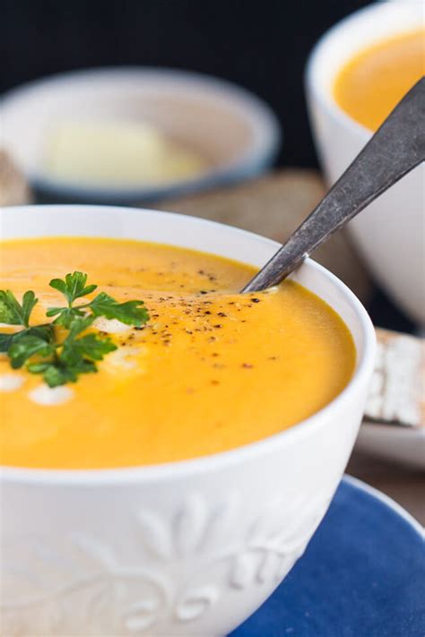 Easy Creamy Carrot Soup Recipe The Nana Project