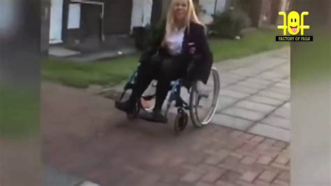 Funny Wheelchair Stunt Fails V Funny Video Youtube