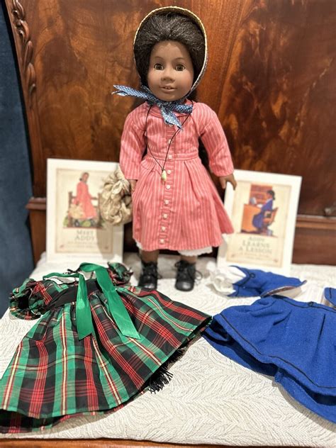 pleasant company american girl doll addy accessories 18” 1993 w outfits and books ebay