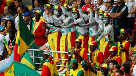 watch senegal colombia fans clean up their mess at fifa world cup sports news