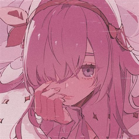 Cute Aesthetic Anime Pfp Pink