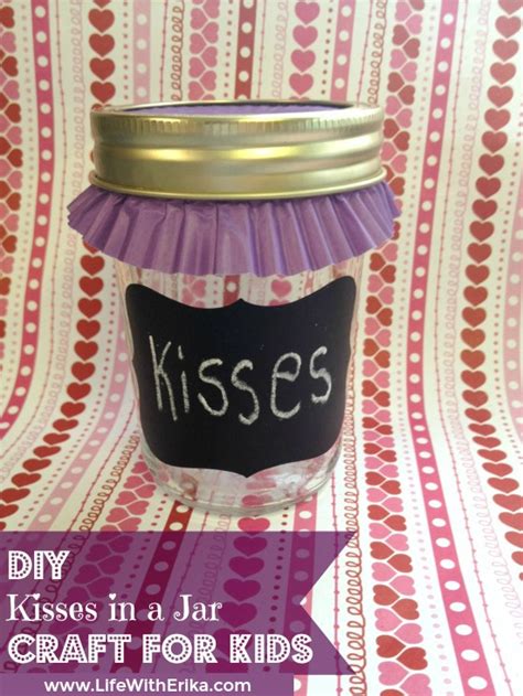 Life With Erika Diy Kisses In A Jar Crafts For Kids