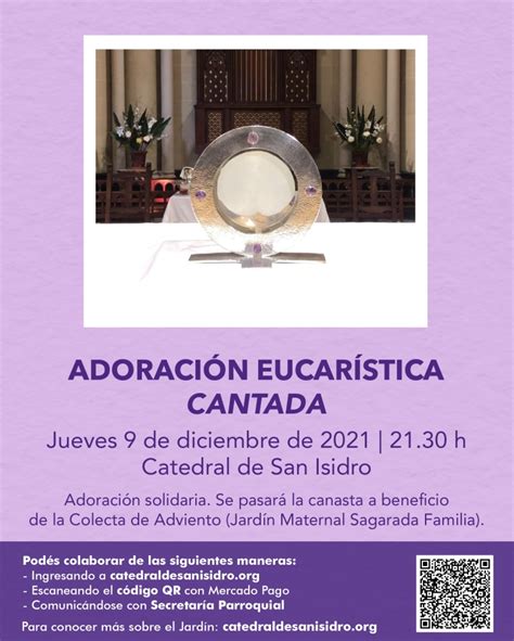 Adoración Eucarística Cantada Catedral De San Isidro