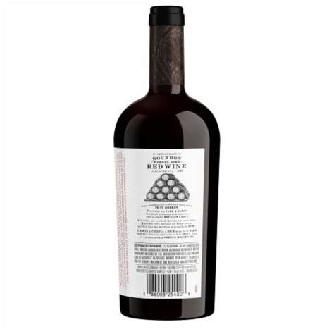 Cooper And Thief Bourbon Barrel Aged Red Blend California Wine 750 Ml