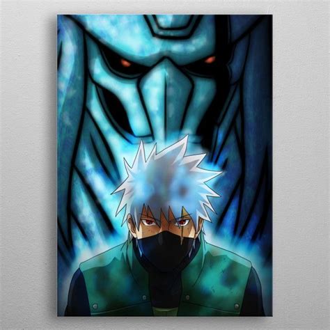 Teal Energy Monster Poster By Mcashe Art Displate Naruto
