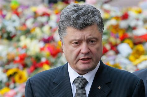Petro Poroshenko Ukraine Needs The Us To Respond To Russia The