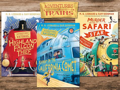 Adventures on Trains: My Favorite Middle-Grade Book Series in 2021