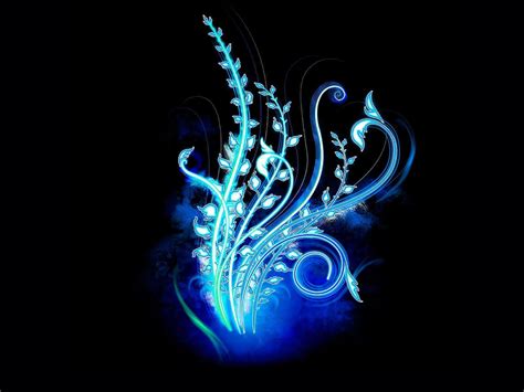 Black And Neon Blue Wallpapers Top Free Black And Neon Blue