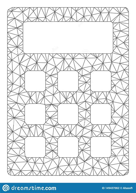 (oc spacing means measuring the distance between the centers of two adjacent studs.) if you would like to use the price section of our 2x4. Calculator Polygonal Frame Vector Mesh Illustration Stock ...