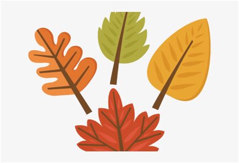 Cute Autumn Leaves Clip Art Clip Art Library