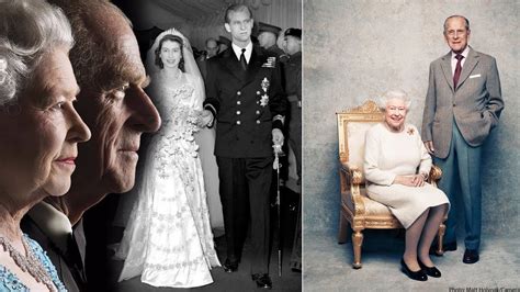Elizabeth and philip pose with king george vi, queen elizabeth (the future queen mother) and other. How the Prince Philip became the Queen's 'strength and ...