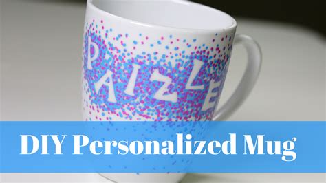 Diy Personalized Mug That Wont Wash Off Personalized Mugs Mugs