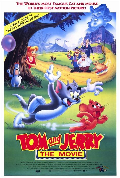 The fast and the furry tom sawyer. Tom and Jerry 27x40 Movie Poster (1990) in 2020 | Tom ...