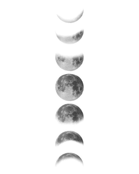 Pin By Toñi On Fancy Journaling Moon Phases Tattoo Moon Phases Art