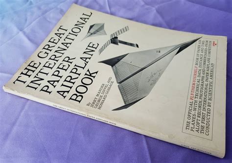 1967 The Great International Paper Airplane Book 20 Etsy