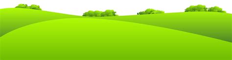 Green Meadow With Shrubs Transparent Png Clip Art Image Gallery