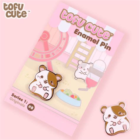 Buy Tofu Cute Enamel Pin Series 1 Originals Hammy At