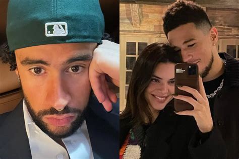 bad bunny appears to throw shade at kendall jenner s ex devin booker amid romance rumours