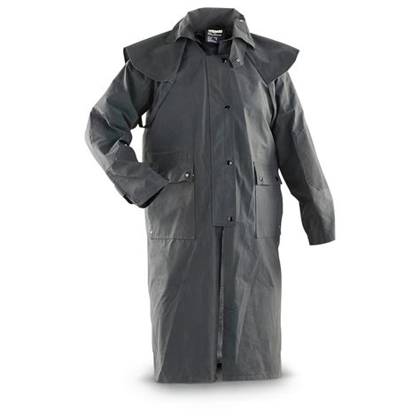 Westchester Pvc Duster Black 578125 Rain Jackets And Rain Gear At