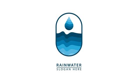 Water Drop In Blue Ocean Icon Logo 16777140 Vector Art At Vecteezy