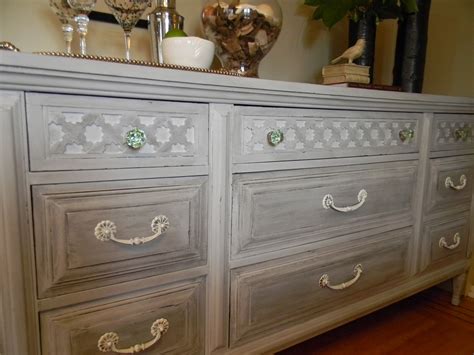 Anchor the room with a leather or velvet upholstered headboard instead. A Distressed Dresser Project - Emily A. Clark