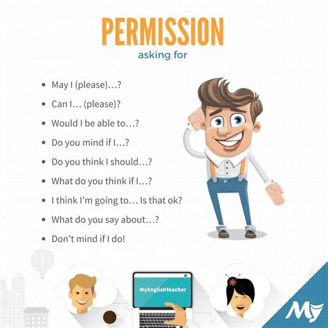 15 Ways To Ask For Permission 15 Synonyms For Ask Myenglishteacher