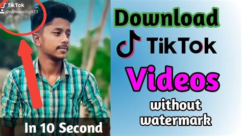 Video downloader for tiktok without watermark is definitely what you want! Download Tik Tok videos without watermark in Hindi | How ...