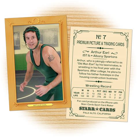 Custom Wrestling Cards Vintage 11 Starr Cards